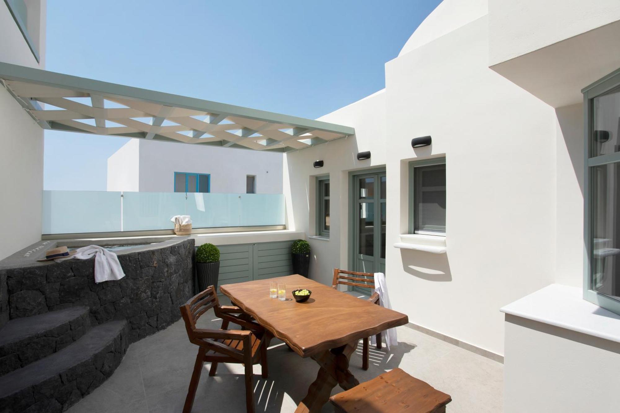 New Villa Katerina - 6 Villas & 6 Private Jacuzzi Emporio  Exterior foto
