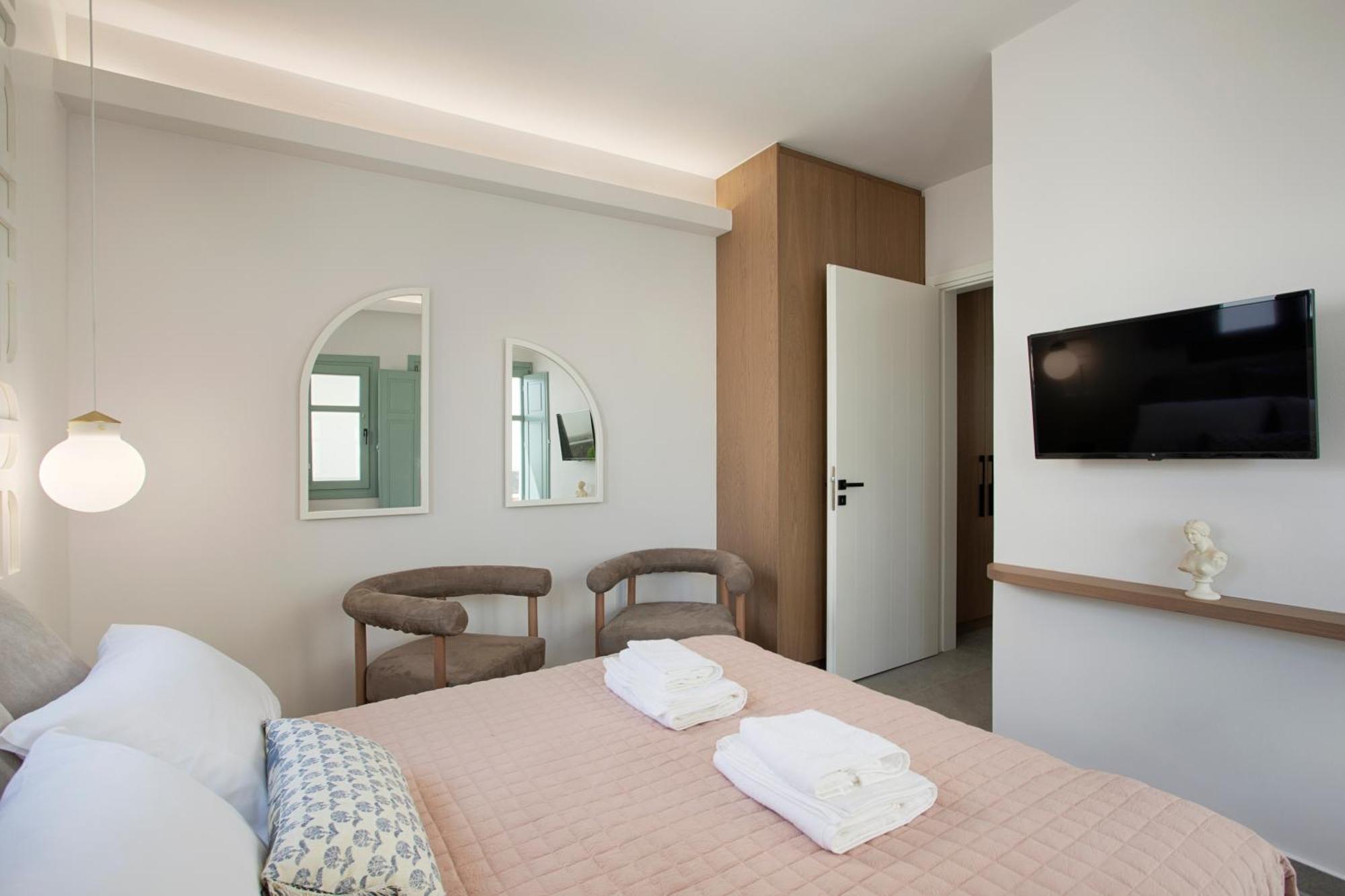 New Villa Katerina - 6 Villas & 6 Private Jacuzzi Emporio  Exterior foto